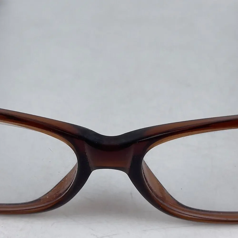 Furla Nora‎ VU4559 Womens Eyeglasses Frame Brown Plastic Full Rim 135mm